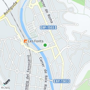 OpenStreetMap - Carrer de Santa Teresa, 1, 08228 Les Fonts, Barcelona