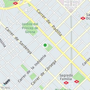 OpenStreetMap - Jardins de la Indústria, Sagrada Familia, Barcelona, Barcelona, Cataluña, España